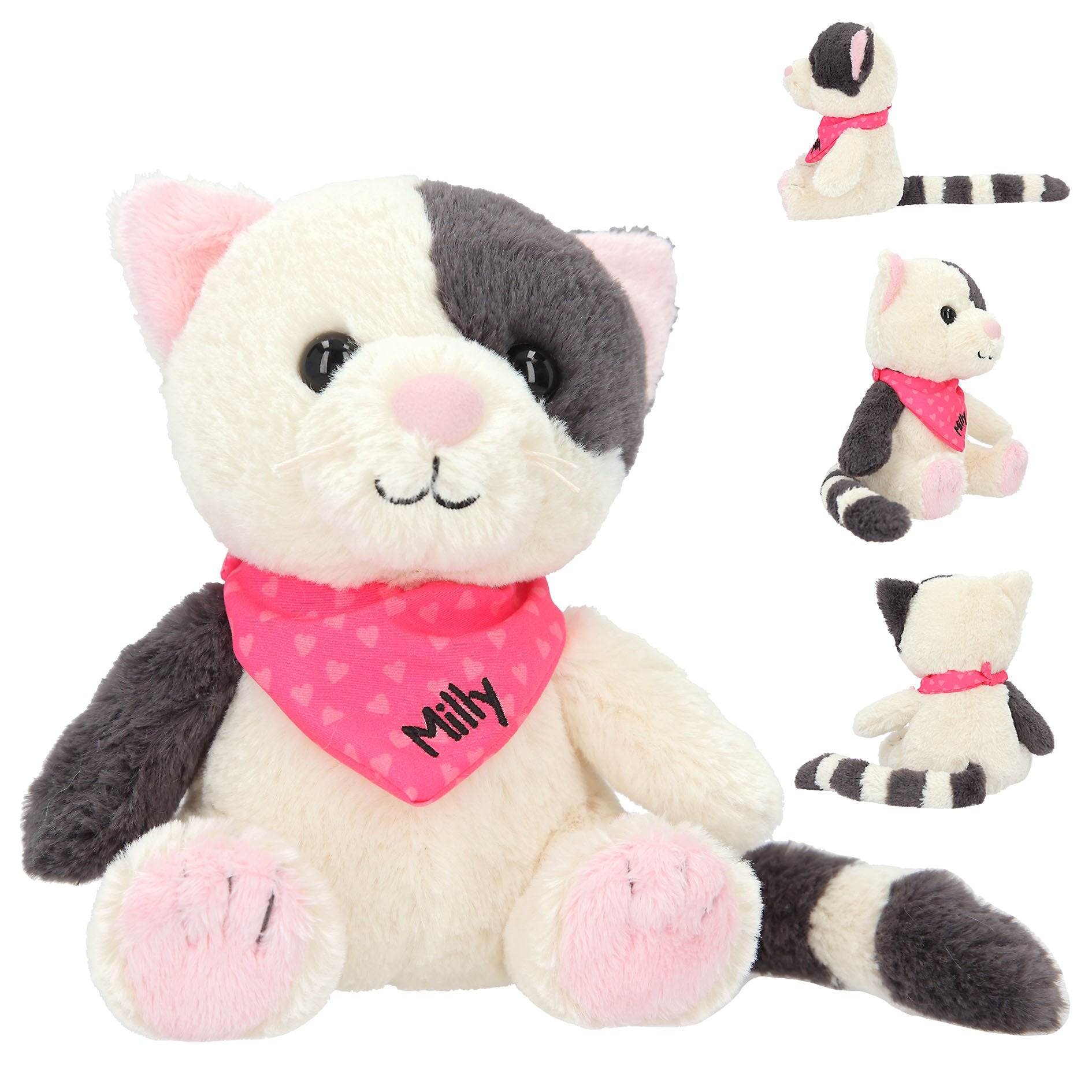 SNUKIS knuffel kat Milly 18 cm