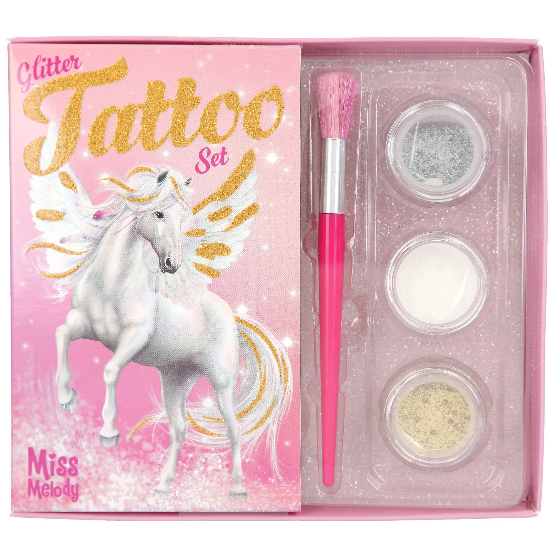 Depesche Miss Melody glitter tatoeage set