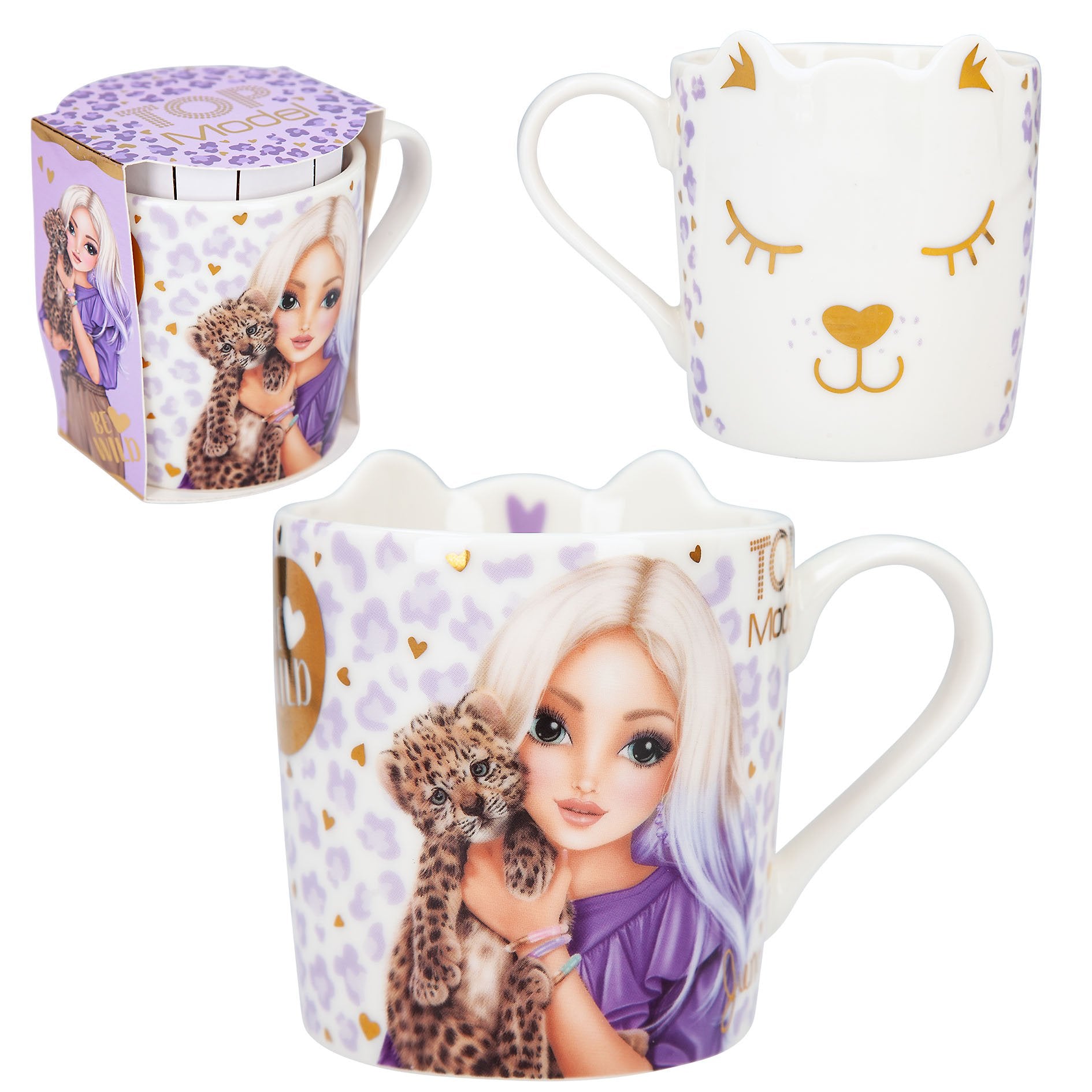 Depesche TOPModel beker LILAC LEO LOVE