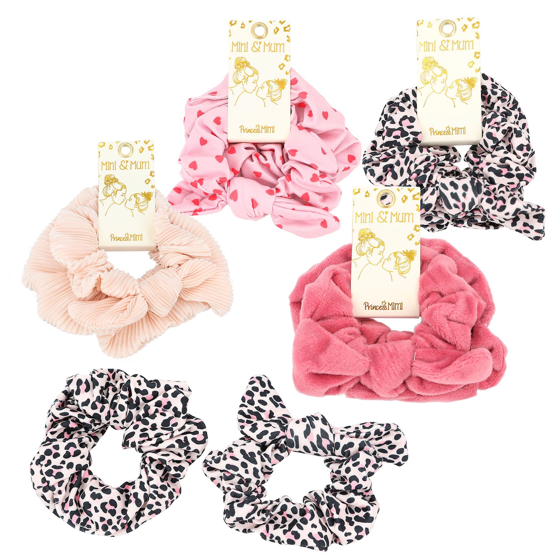 Depesche Princess Mimi scrunchies MINI & MUM