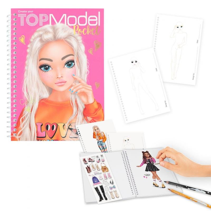 Depesche TOPModel pocket kleurboek