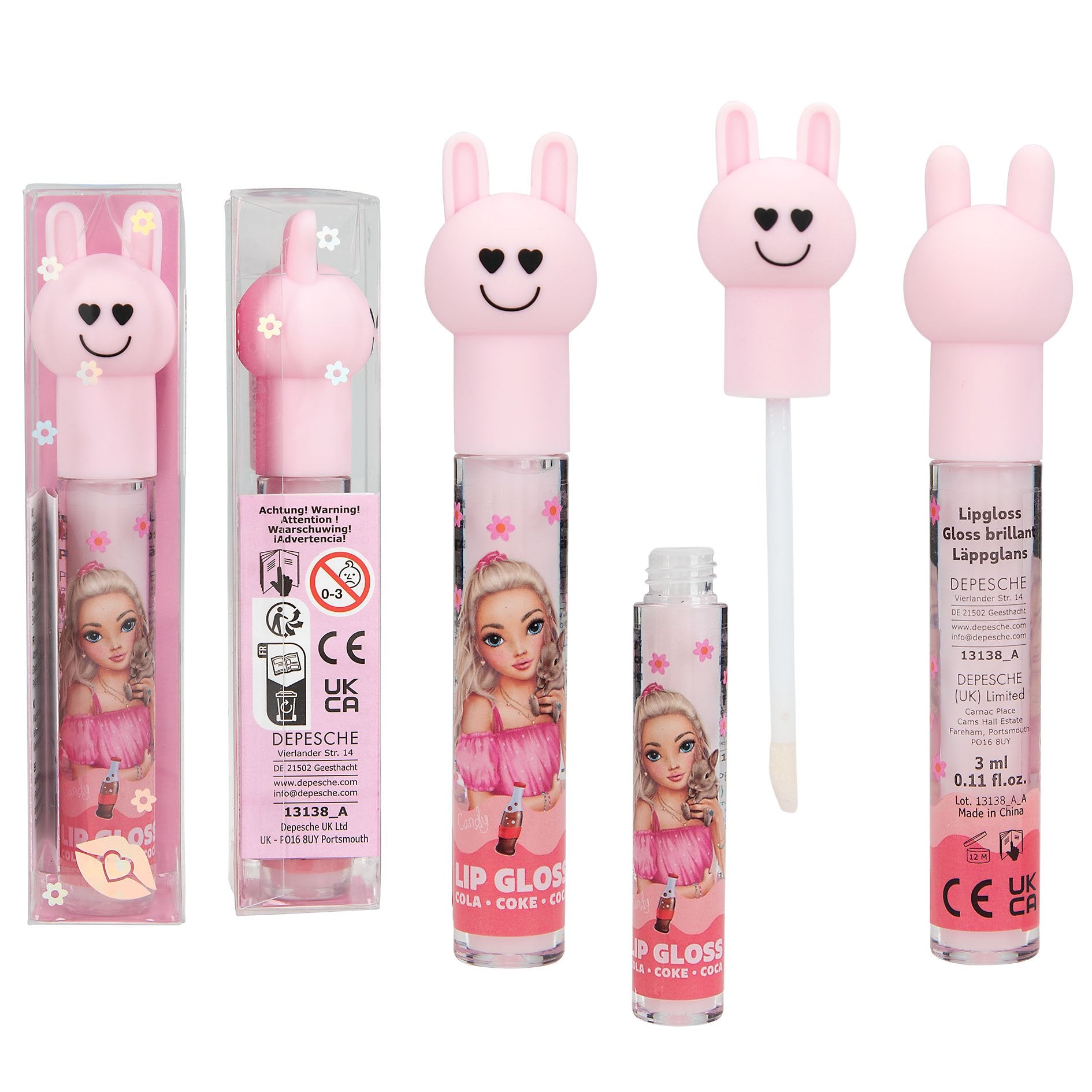 TOPModel Lipgloss Konijntje BEAUTY and ME