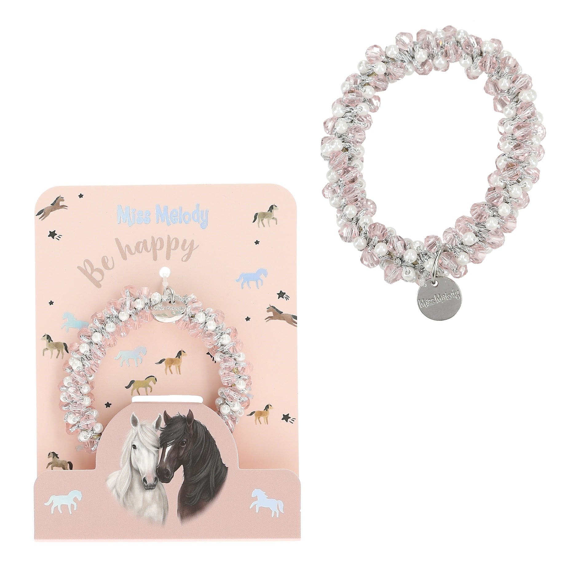 Miss Melody haar/armband met steentjes