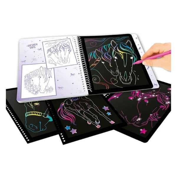Miss Melody Magic Scratch boek