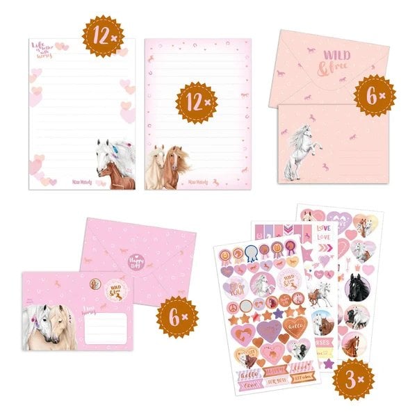 Miss Melody briefpapier SUNDOWN