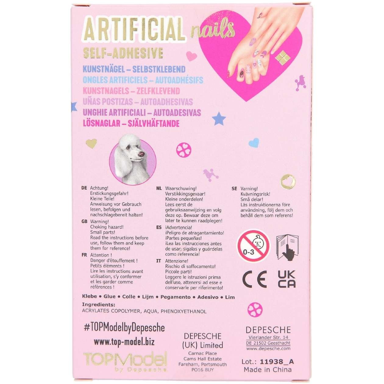 TOPModel kunstnagels BLING BLING