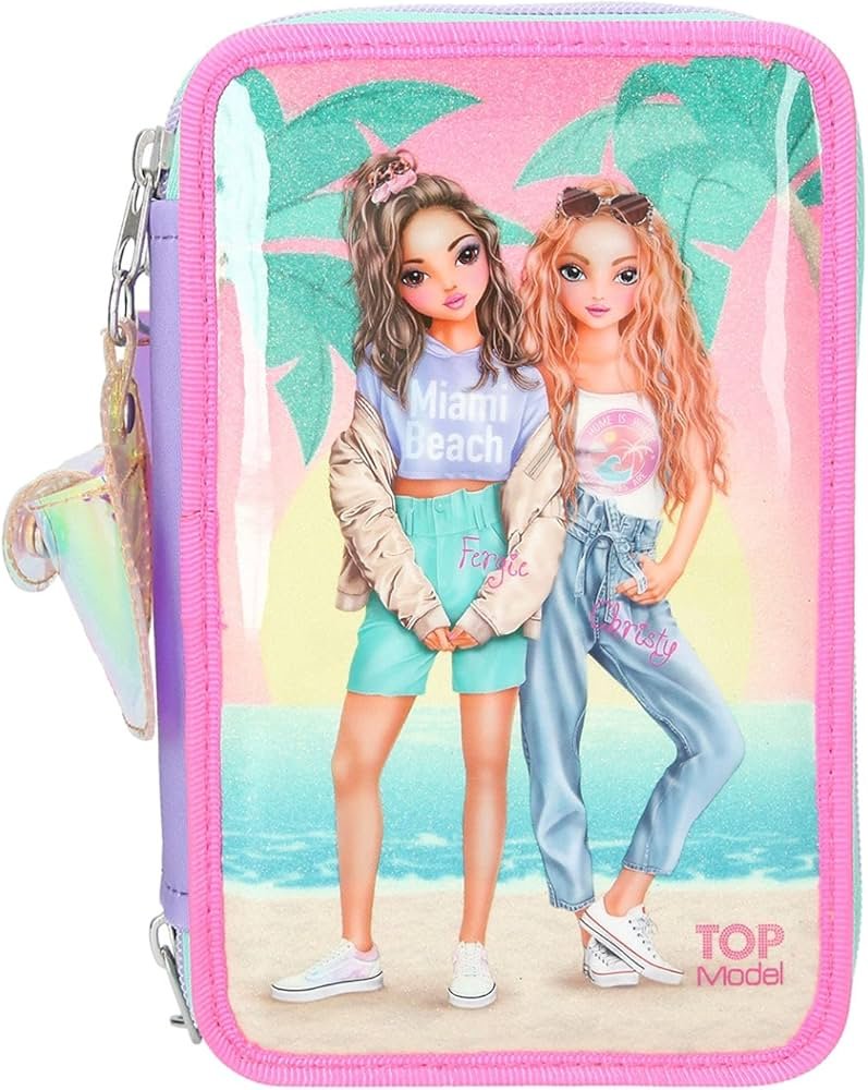 TOPModel 3-vaks etui MIAMI
