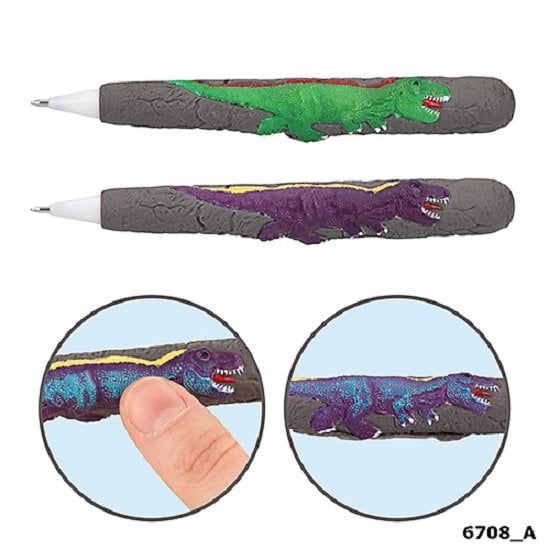 Dino World van kleur veranderende pen