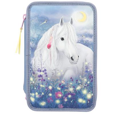 Depesche Miss Melody 3-vaks etui vuurvliegje