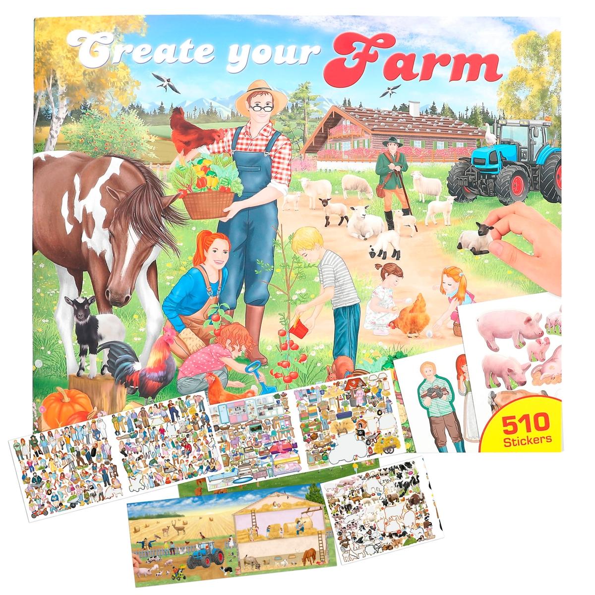 Depesche Create your Farm drawing book