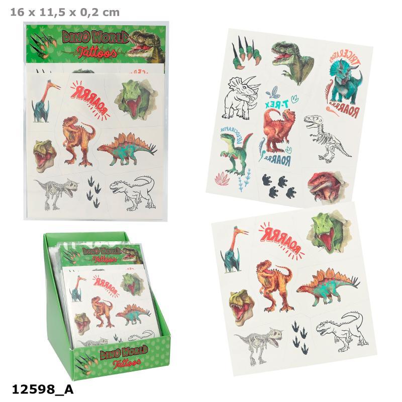 Depesche Dino World tattoos