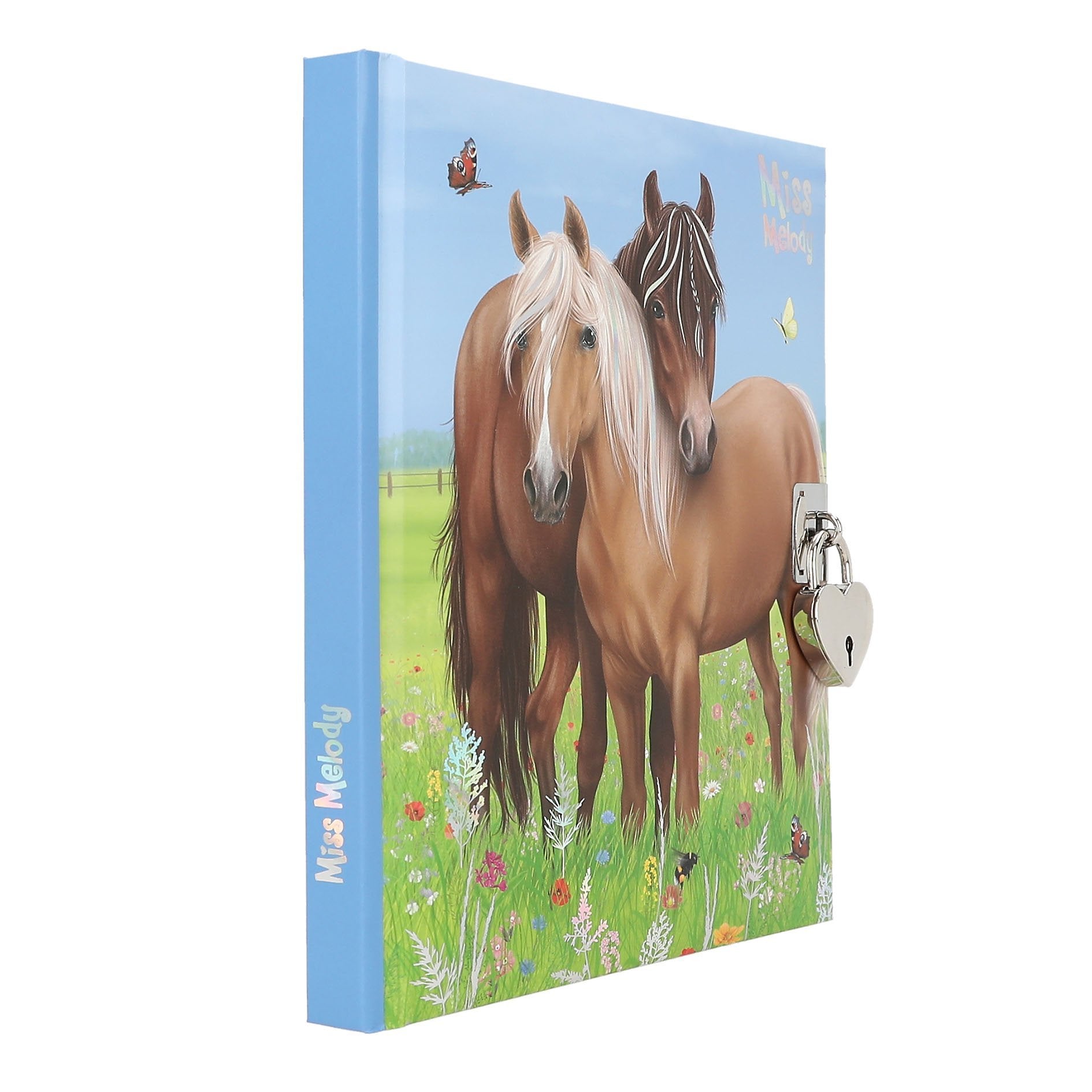 Miss Melody dagboek met stickers, motief 1