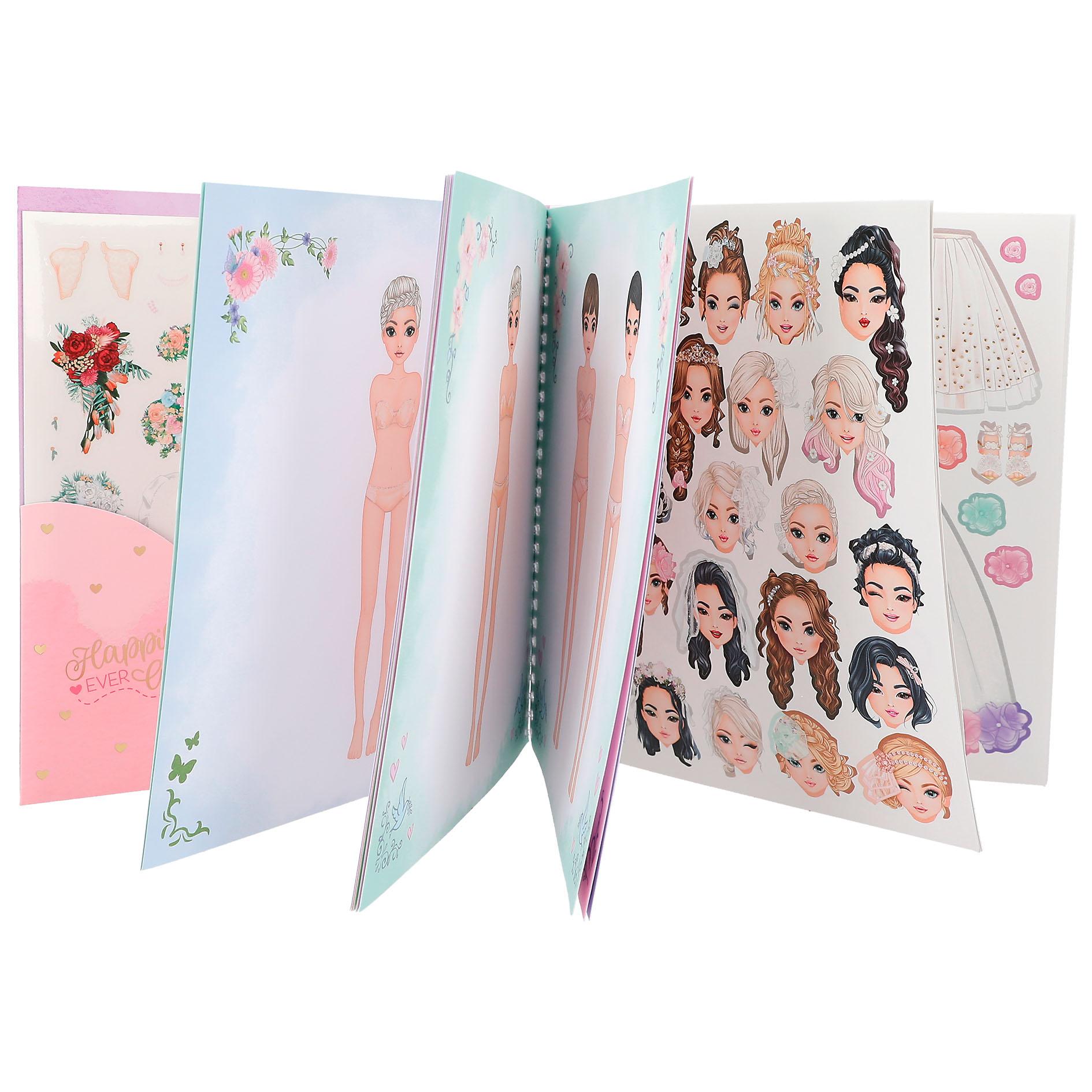 Depesche TOPModel Dress Me Up stickerboek Wedding