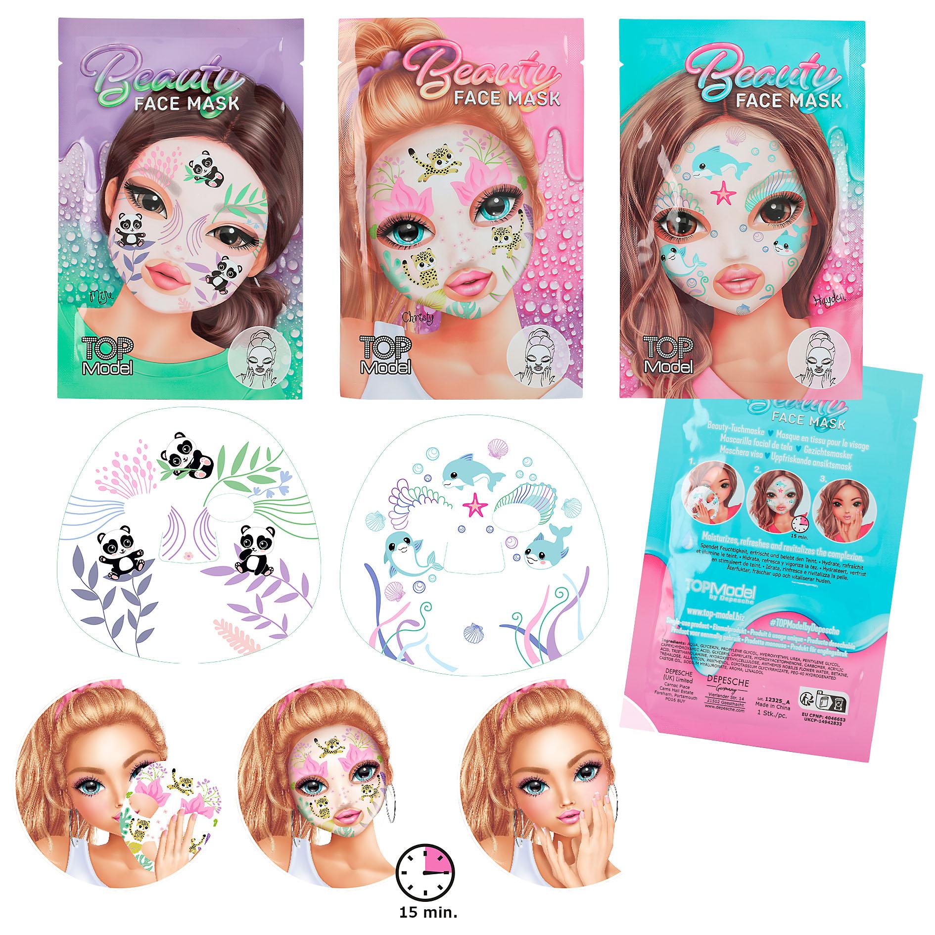 Depesche TOPModel gezichtsmasker BEAUTY and ME