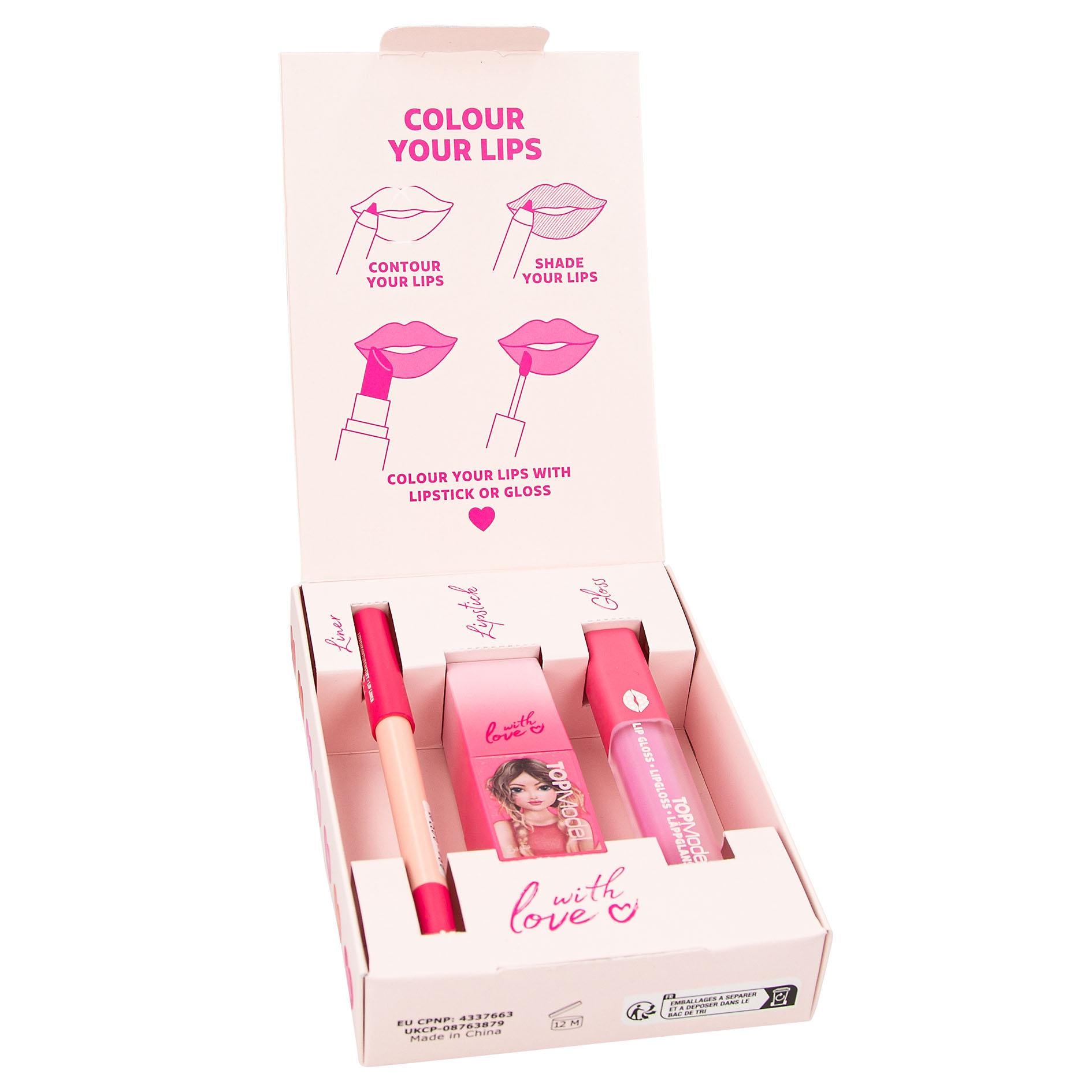 Depesche TOPModel lippen trio BEAUTY an d ME