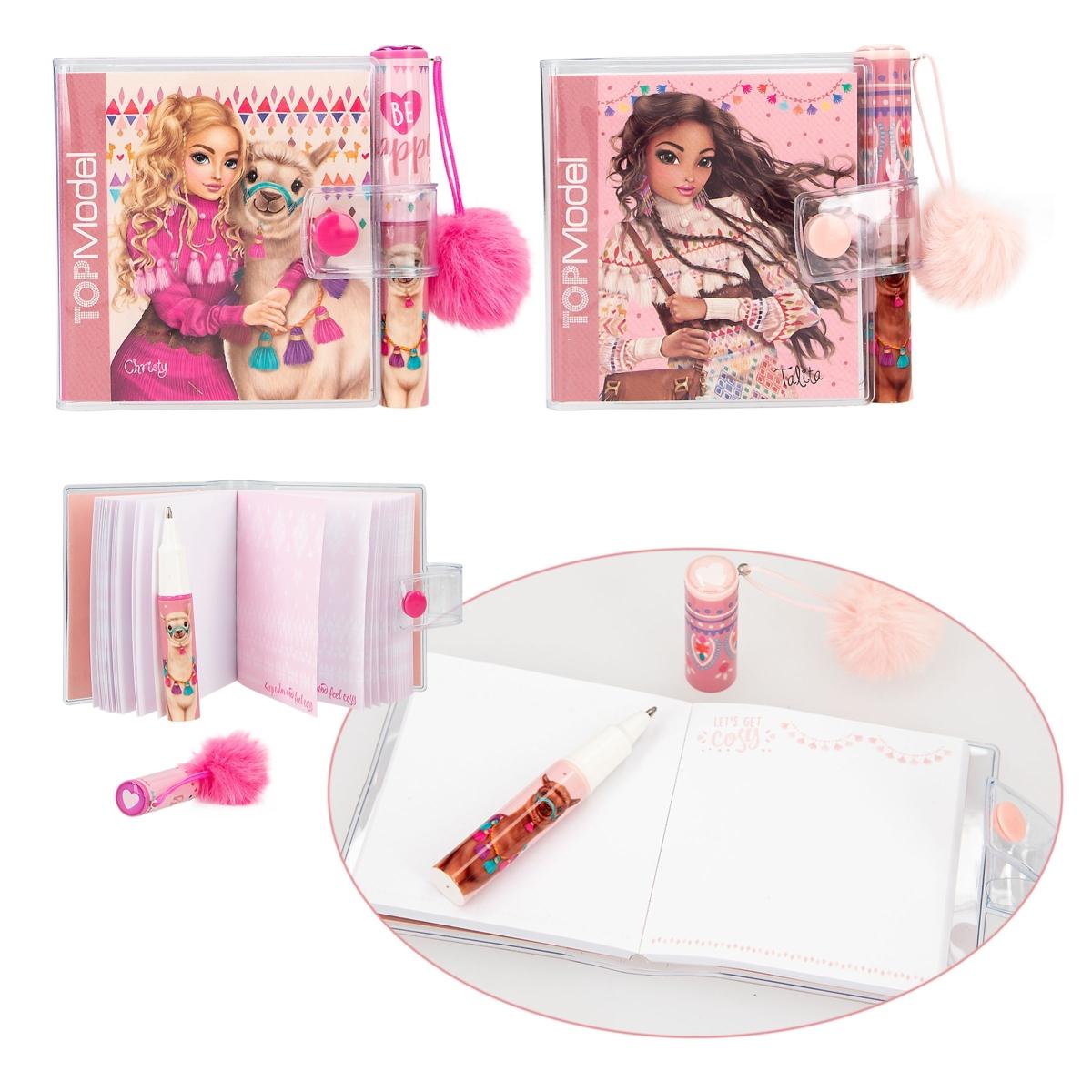 Depesche TOPModel mini schrijfblok met pen COSY