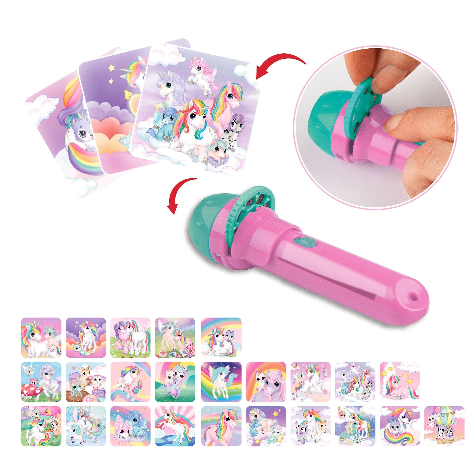 Ylvi zaklamp met plaatjes