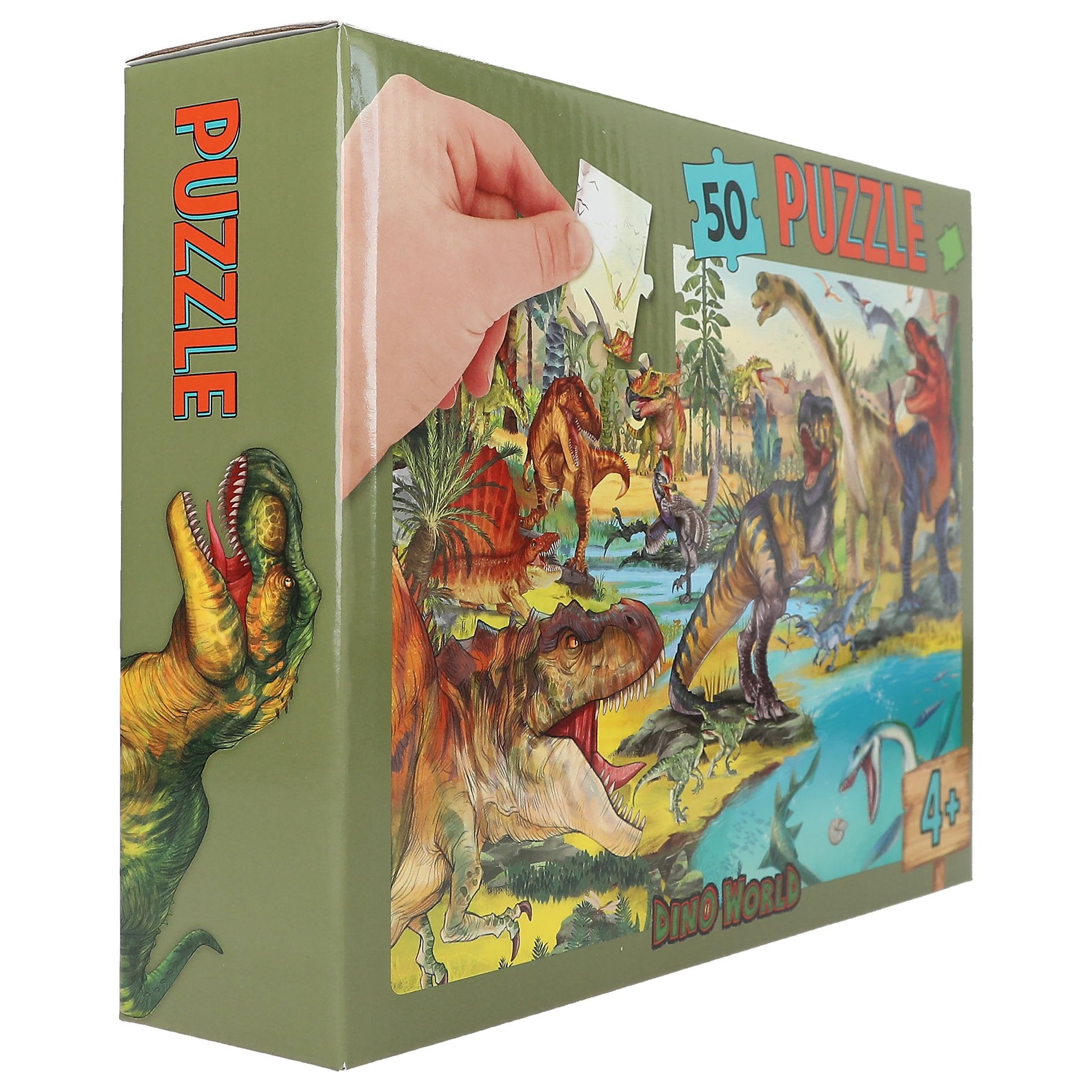 Dino World puzzel 50 stukjes