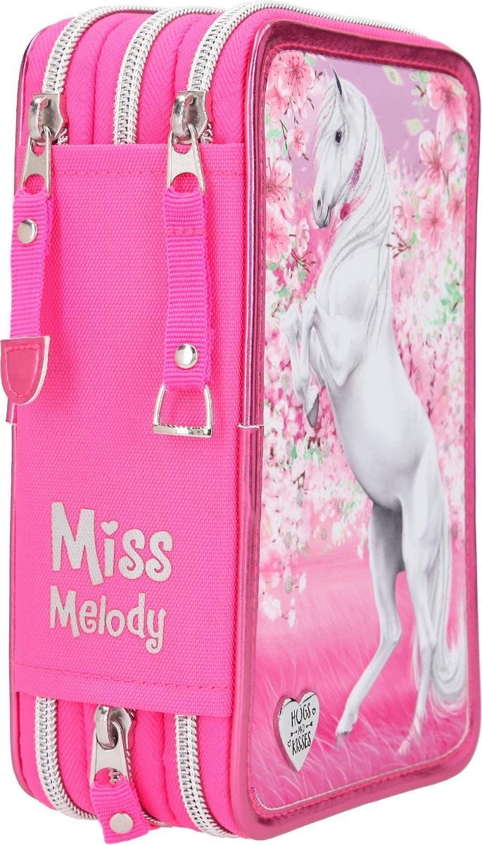 Miss Melody 3-vaks etui - Cherry Blossom