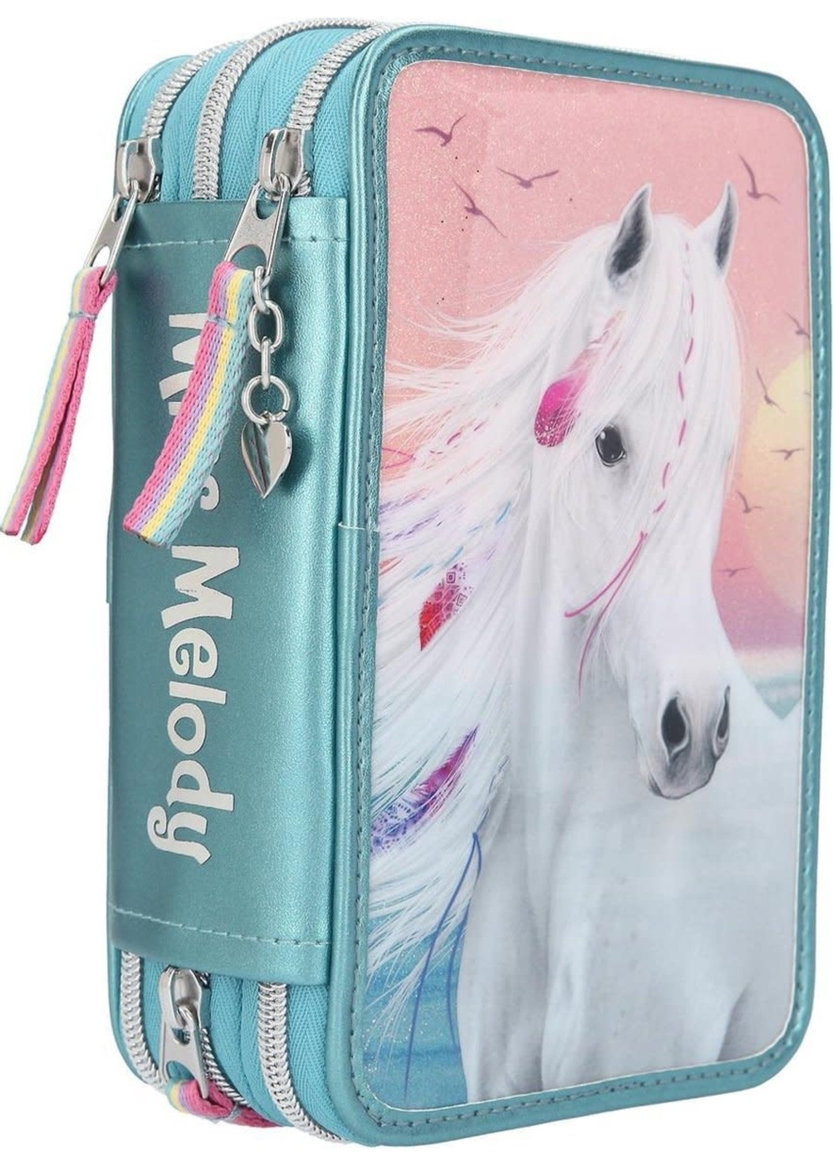 Miss Melody 3-vaks etui - Summer Sun