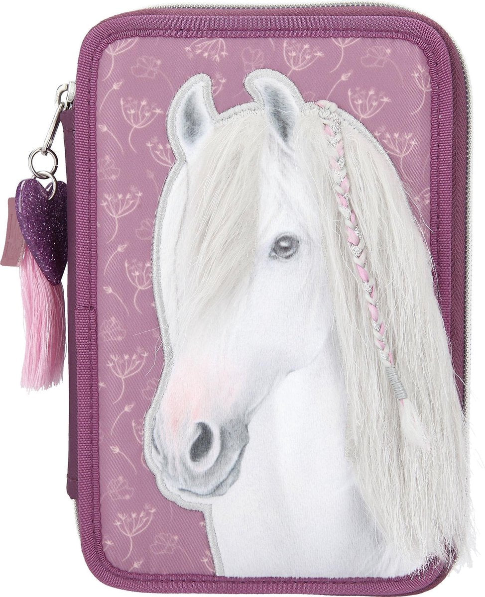 Miss Melody 3-vaks etui Wildflowers