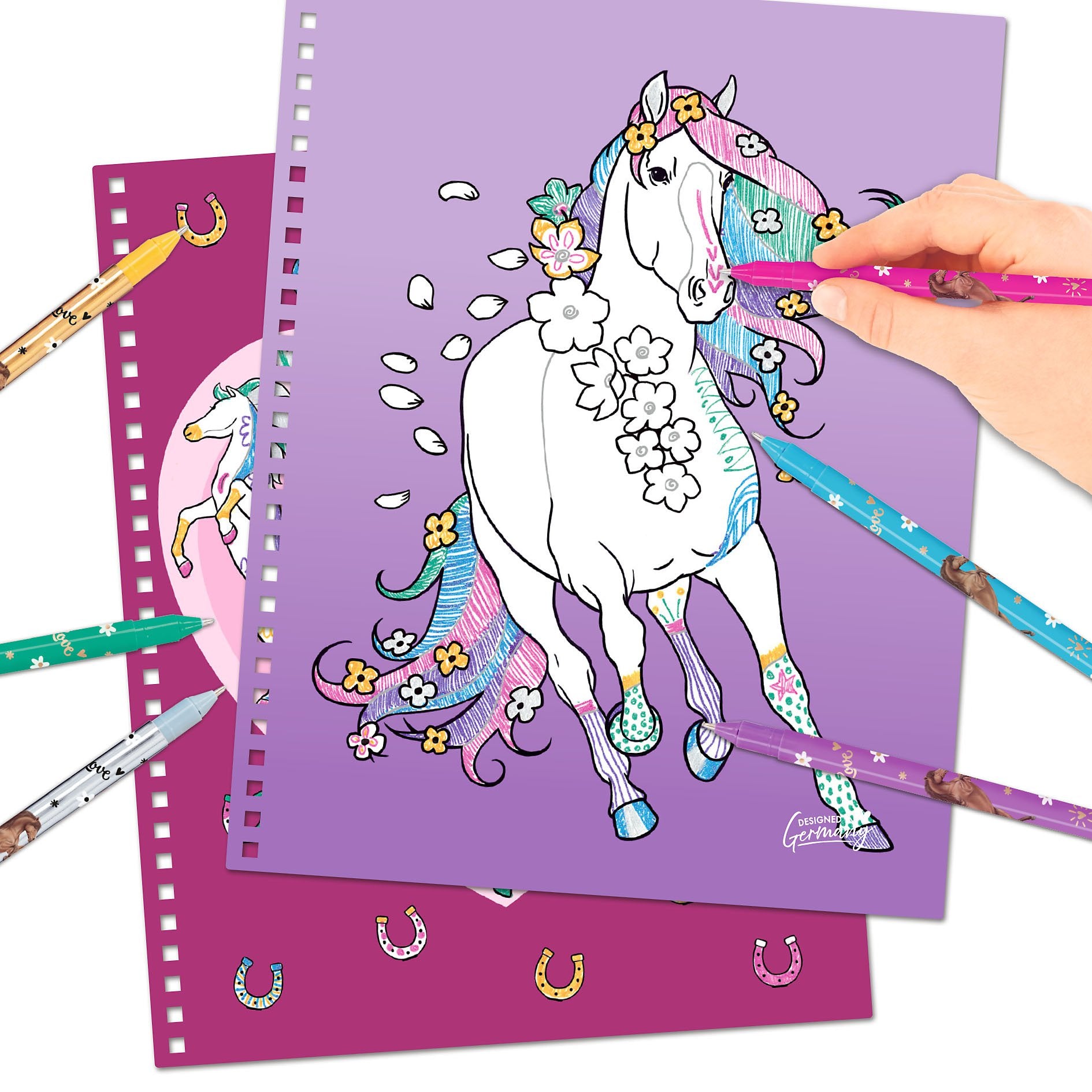 Miss Melody Create your glitter Horses