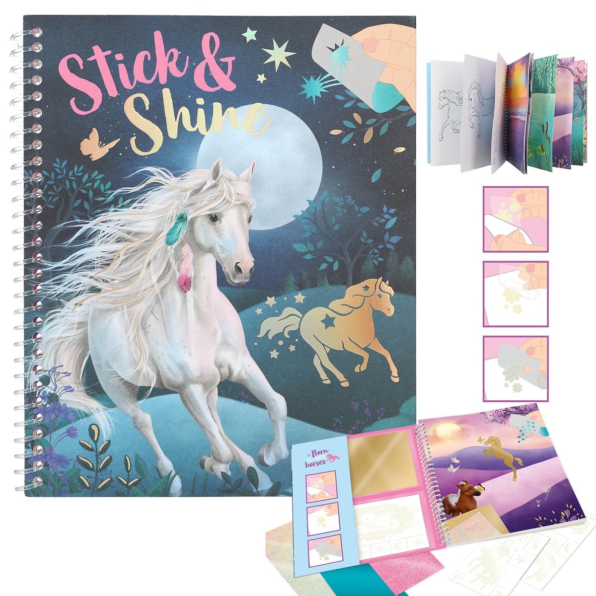 Miss Melody kleurboek Stick + Shine