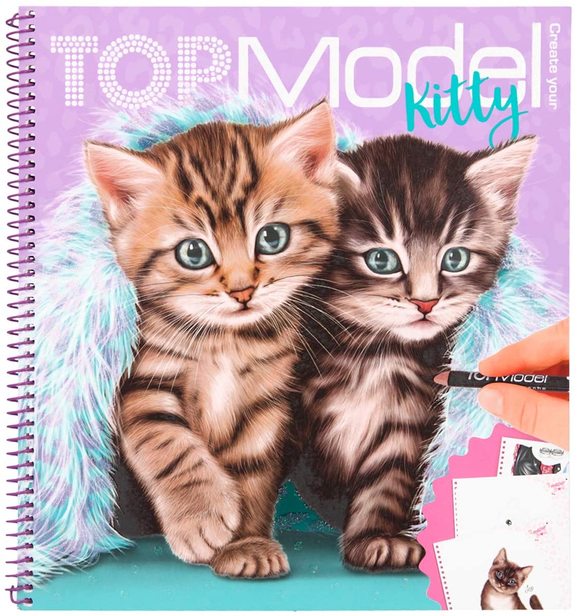 TOPModel Create your Kitty kleurboek