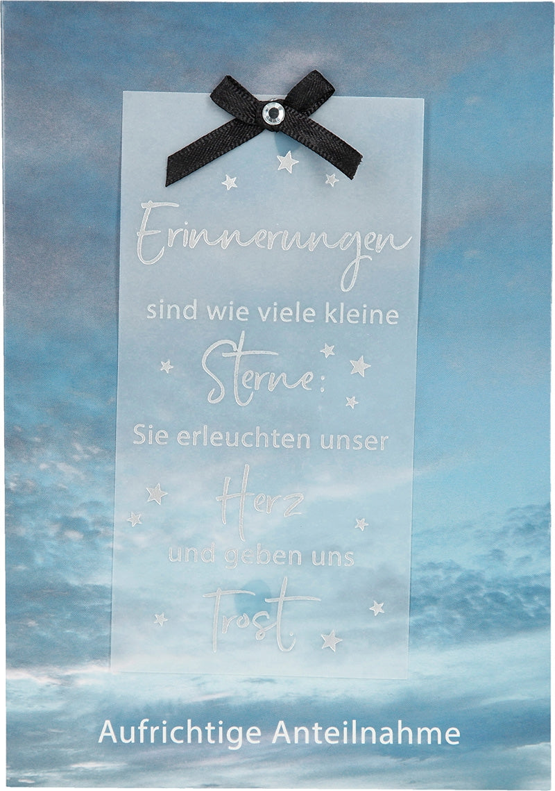 Erinnerungen sind wie viele kleine ... Depesche
