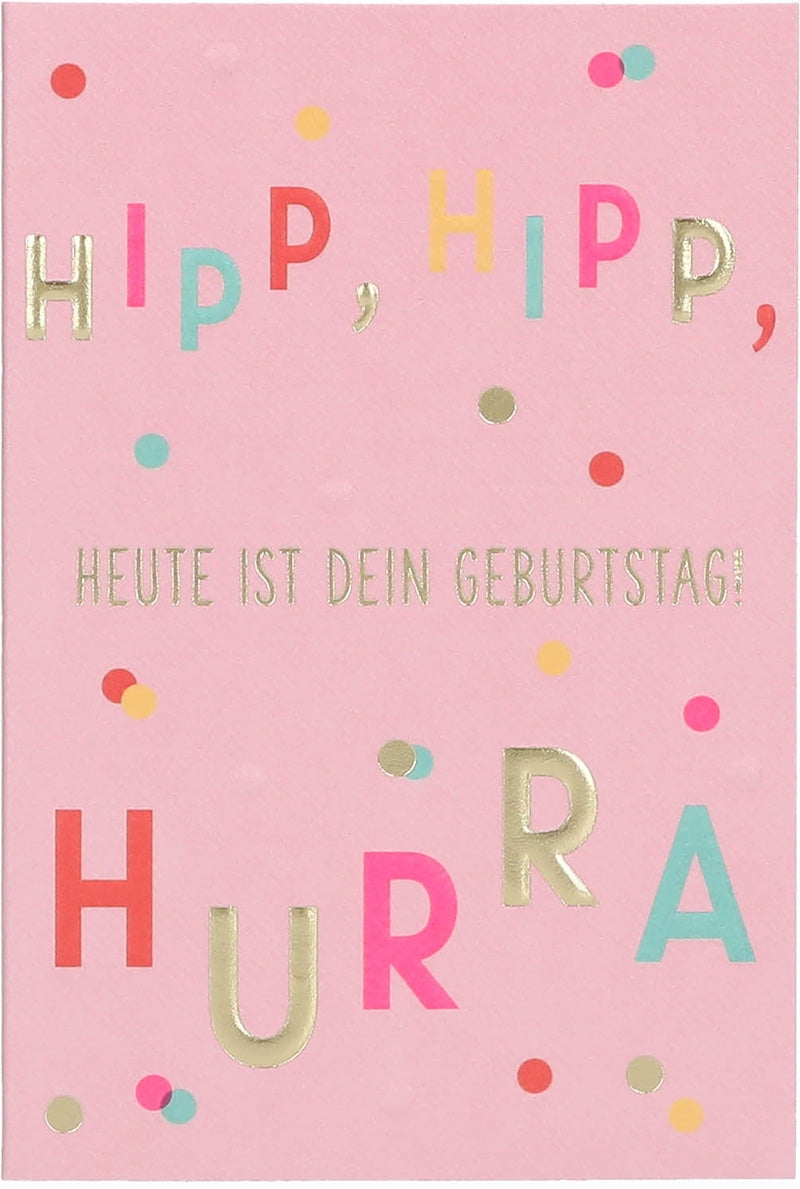 Hipp, hipp, heute ist dein Geburtstag... Depesche