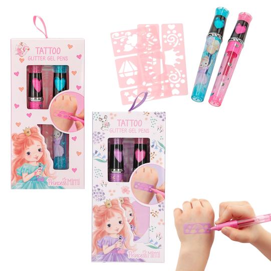 Princess Mimi tattoo glitter gelpennen Depesche