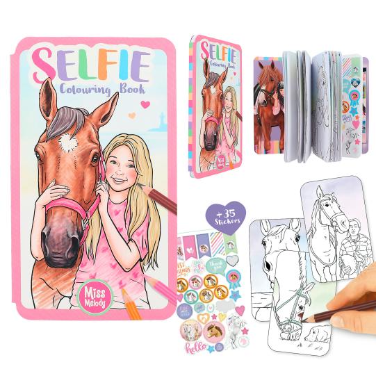 Miss Melody SELFIE kleurboek Depesche