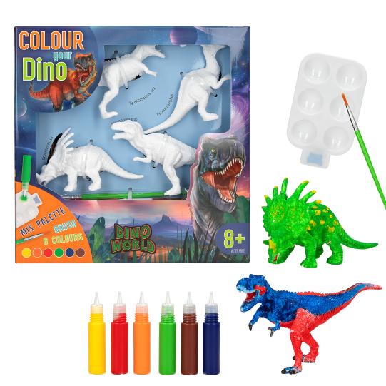 Dino World DIY Colour your Dino Depesche