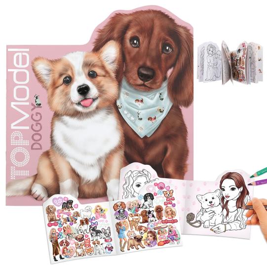 TOPModel Doggy kleurboek KITTY and DOGGY Depesche
