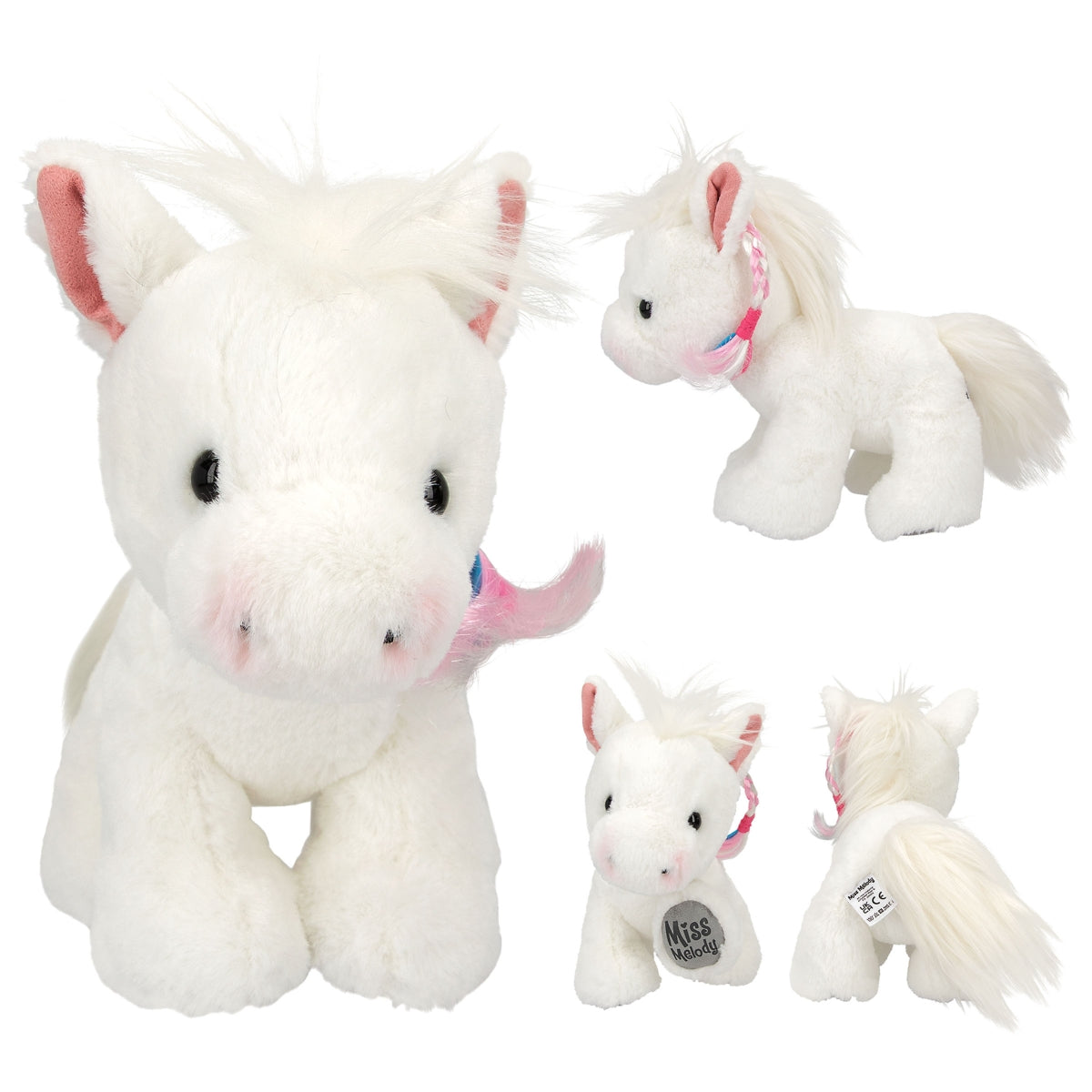 Schattige Miss Melody Knuffel Paard 20 cm