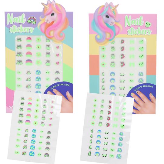Ylvi nagelstickers Glow in the Dark Depesche