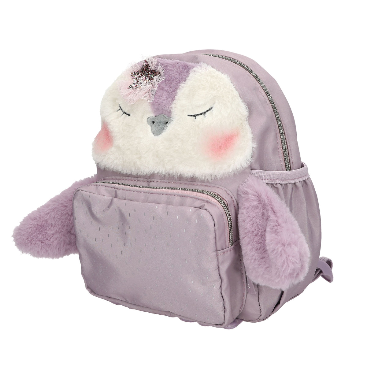 Princess Mimi Pinguïn Rugzak - Lila en Glitter