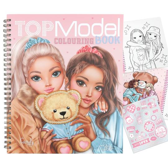 TOPModel kleurboek TEAM TEDDY Depesche