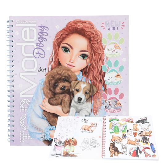 Create your TOPModel Doggy kleurboek Depesche