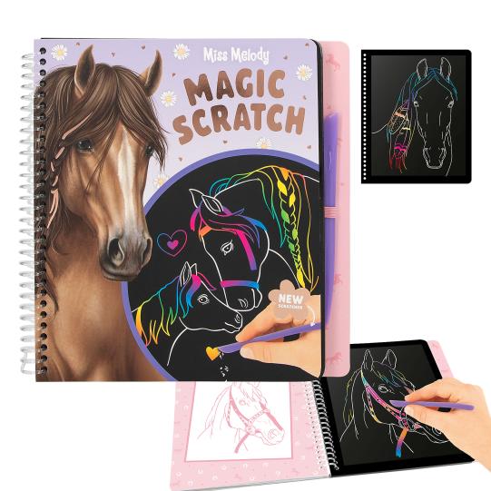 Miss Melody Magic Scratch boek Depesche
