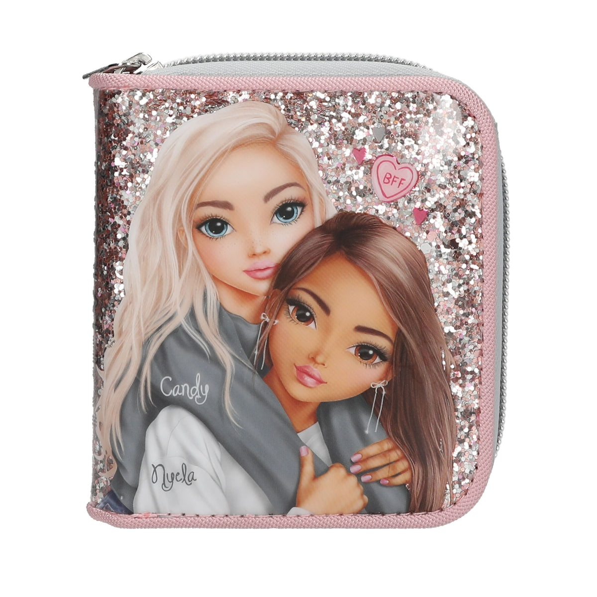 Glitterende TOPModel portemonnee MY BFF