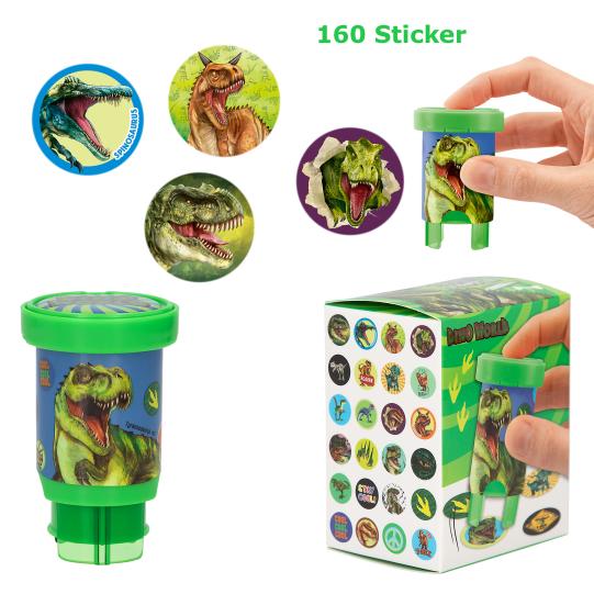 Dino World sticker stamper Depesche