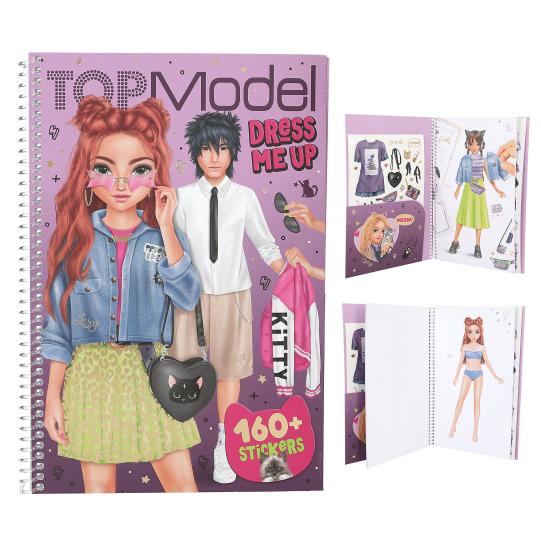 TOPModel Dress me up groot REBEL KITTY Depesche