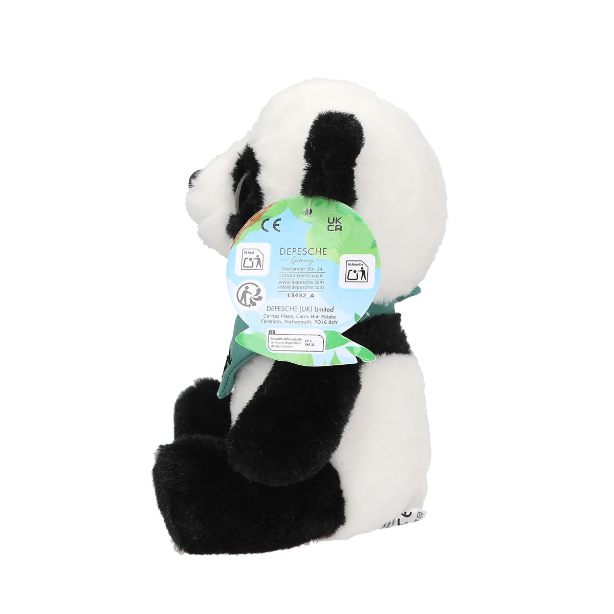 Knuffel Panda Snukis - 18cm Pluche Vriendje