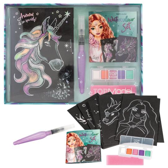 TOPModel metallic watercolour set Depesche