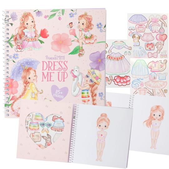 Princess Mimi Dress Me Up stickerboek Depesche
