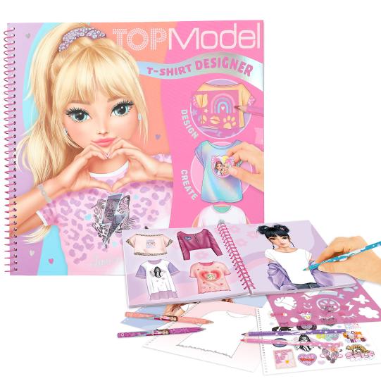 TOPModel T-shirt Designer kleurboek Depesche