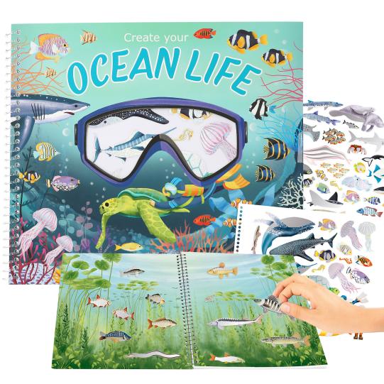 Create your Ocean Life With Holofoil-Stickers Depesche