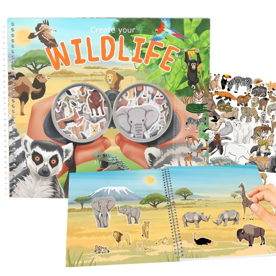 Create Your Wild Life With Flock Stickers Depesche