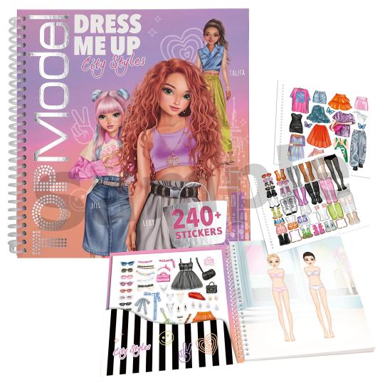 TOPModel Dress Me Up Stickerbook